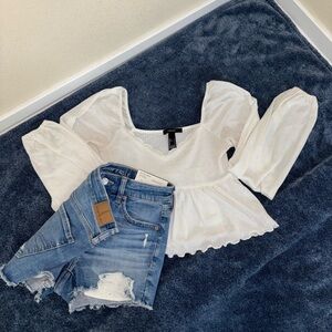 BRAND NWT American Eagle Shortie Shorts Size 2